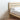 wooden platform bed