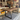 Beautiful table featuring Trapezoid Metal Table Legs - Set of 2 - Made in the USA from American steel by Carolina Leg Co