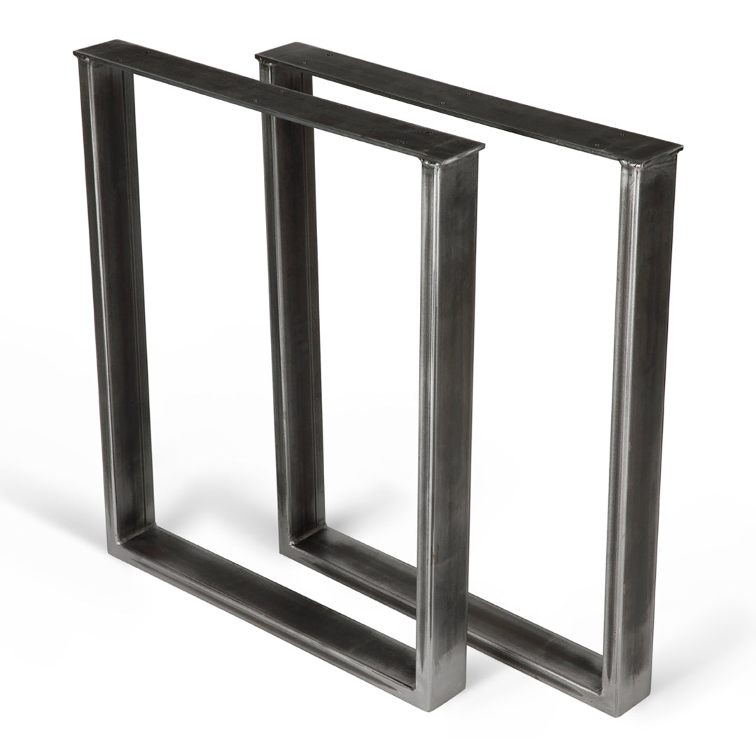 Carolina Leg Co | Square Metal Dining Table Legs - Set of 2 Carolina Leg Co | Square Metal Dining Table Legs - Set of 2