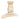 Pine Wooden Double Pedestal Base Set - 9" x 9". Handcrafted by Carolina Leg Co
