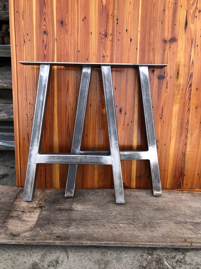 Carolina Leg Co | Metal A Frame Table Legs - Set of 2 Carolina Leg Co | Metal A Frame Table Legs - Set of 2
