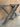X Metal Table Legs - Set of 2 - Made in North Carolina, USA with American steel by Carolina Leg Co