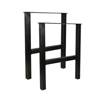 Metal H-Block Table Legs made in the USA by Carolina Leg Co