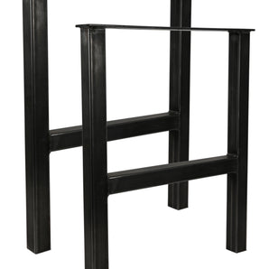 Metal H-Block Table Legs - Set of 2