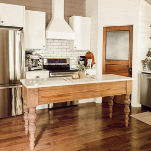 Wooden Kitchen Island Legs Dream Gathering Place
