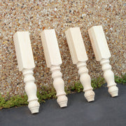 Pine Chunky End Table Legs - 3.5" x 23"