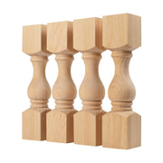 Pine Countryside Bench Legs - 3.5" x 16"