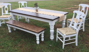 Maple Chunky Dining Legs - 5" x 29"
