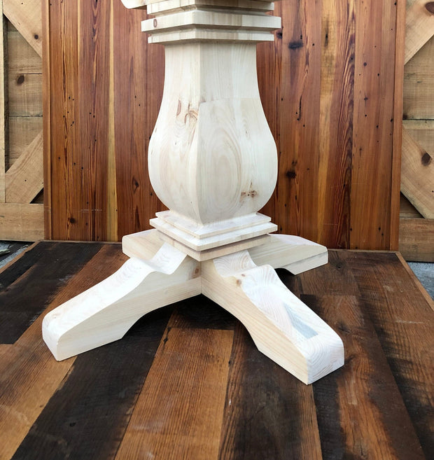 Single Pedestal Base - 9" x 9" x 29" - Massive Base