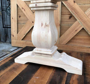 Double Pedestal Base - 9" x 9" x 29" - Set of 2