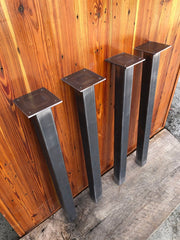 Metal Post Table Legs