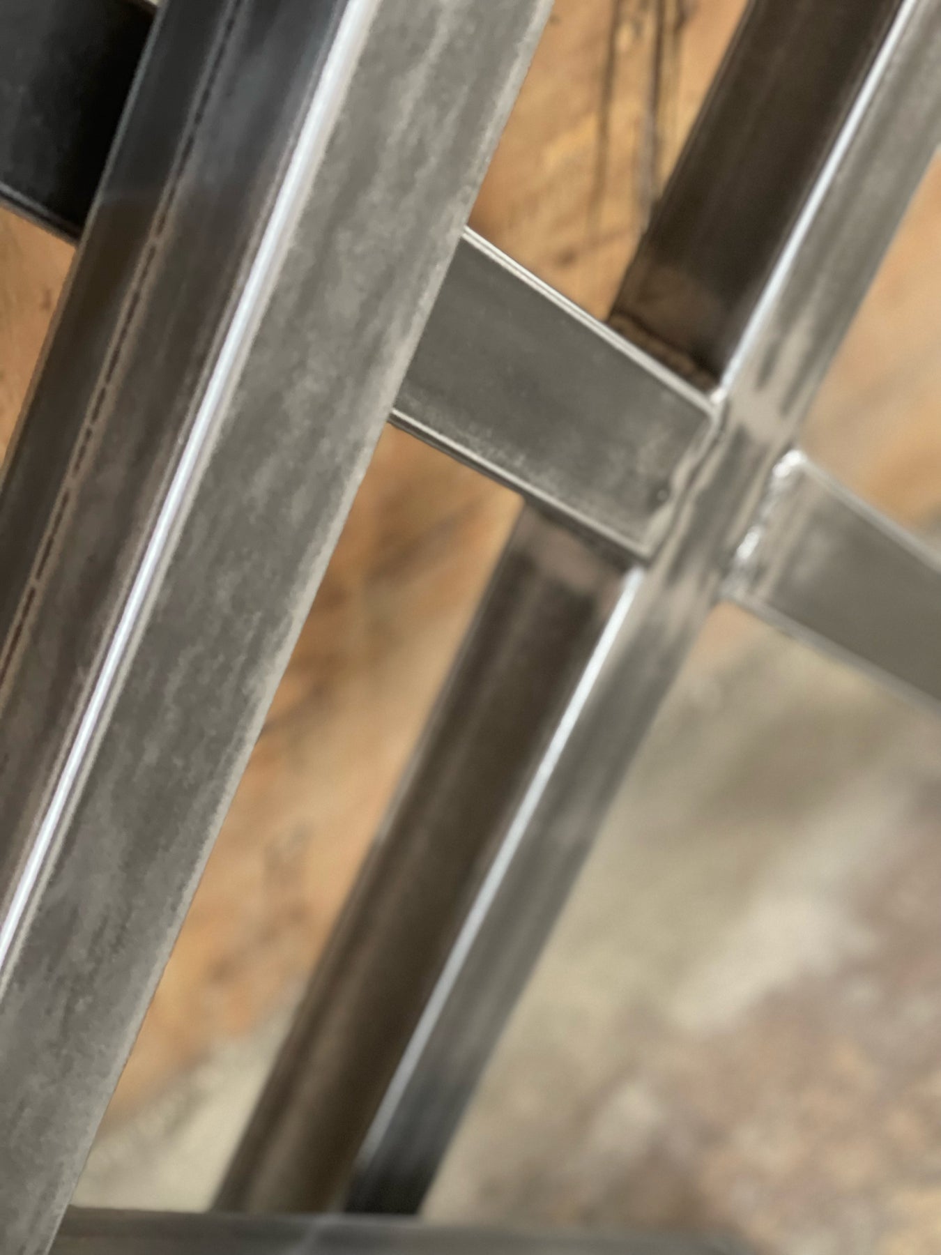 X Metal Table Legs Set of 2 Carolina Leg Co